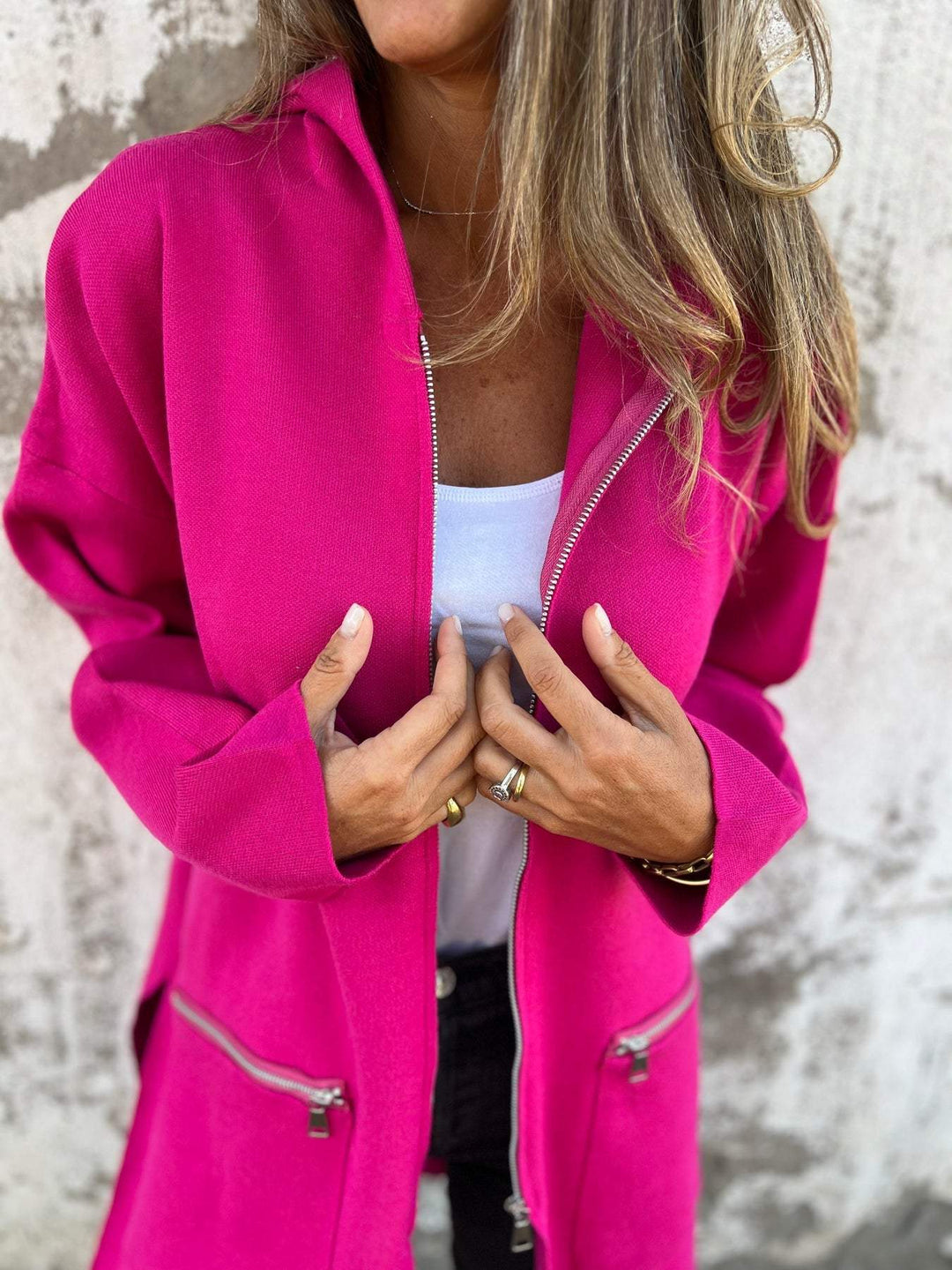 Ottilie long sleeve zip front cardigan – image 6