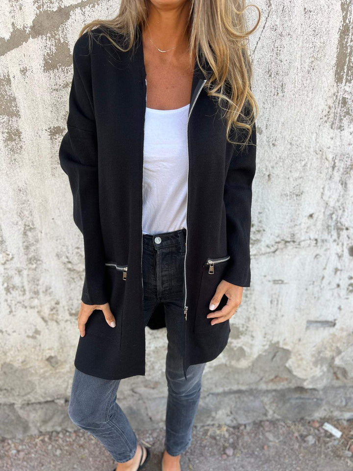 Ottilie long sleeve zip front cardigan – image 8