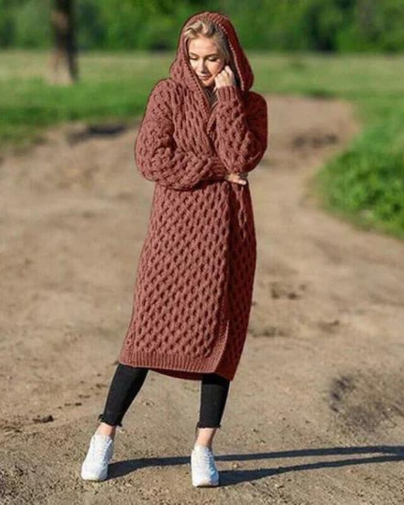 Florence longline cardigan sweater – image 2