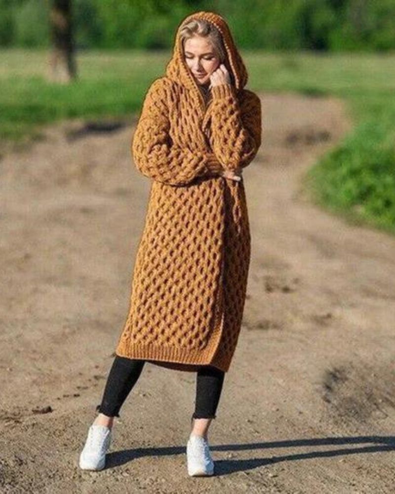Florence longline cardigan sweater – image 3