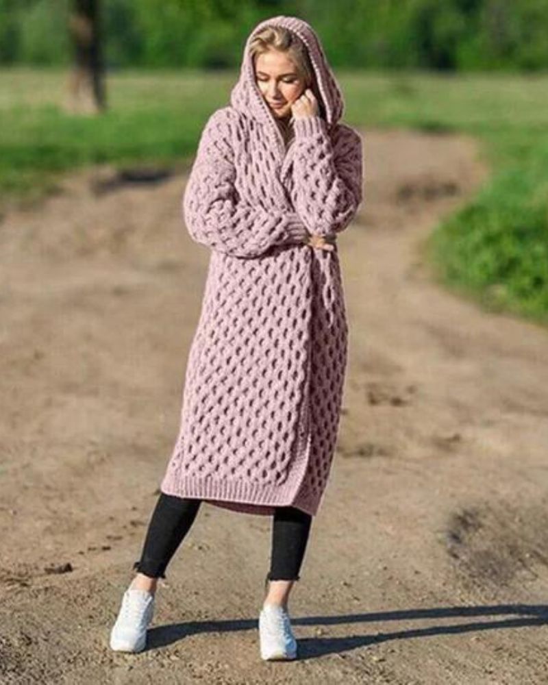Florence longline cardigan sweater – image 5