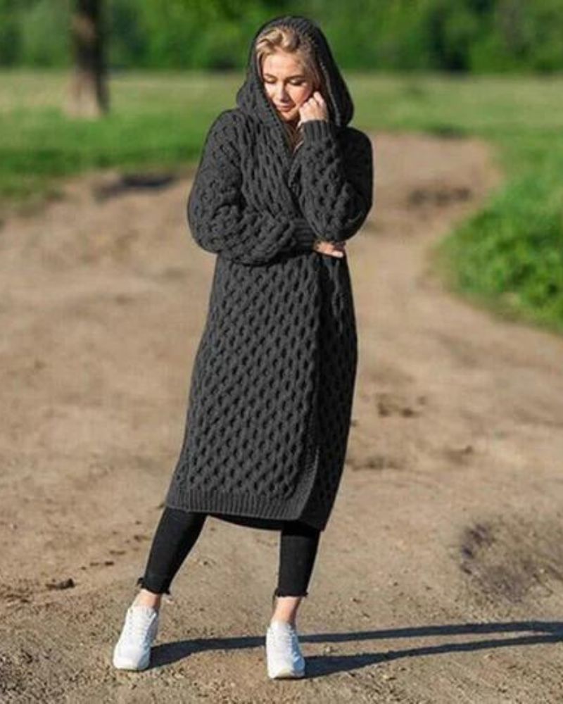 Florence longline cardigan sweater