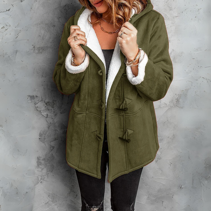 Ruby sherpa lined hooded toggle jacket – image 4