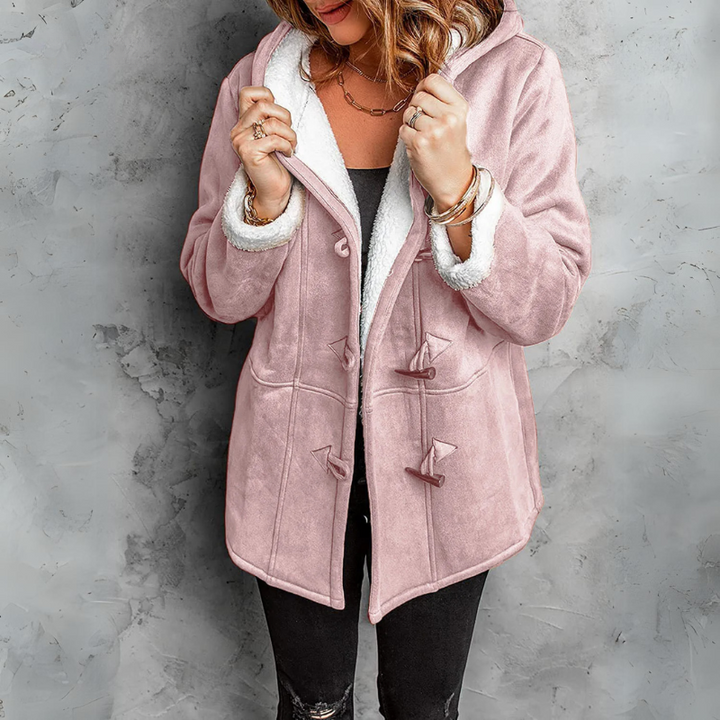 Ruby sherpa lined hooded toggle jacket – image 6