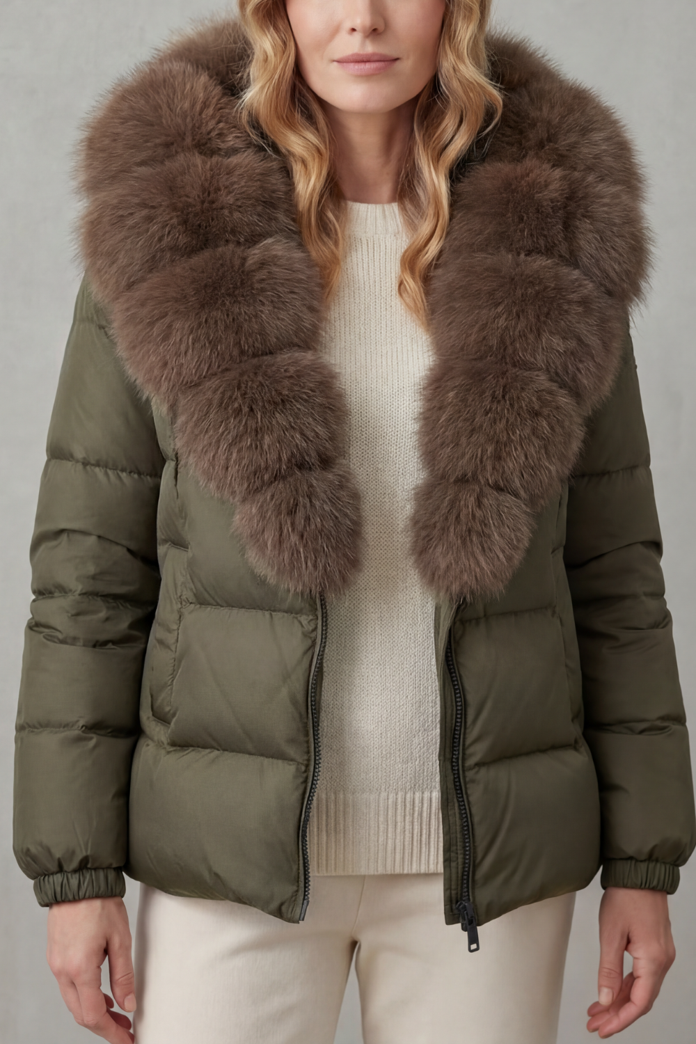 Ellie two tone everyday puffer jacket – image 9