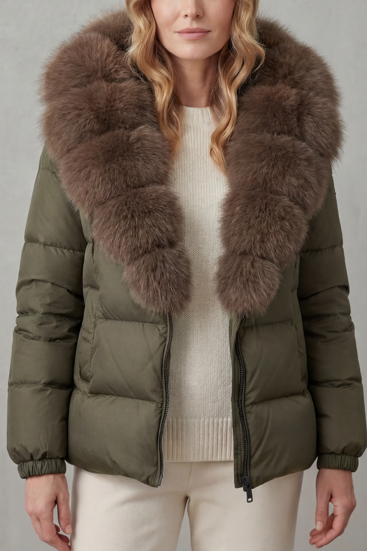 Ellie two tone everyday puffer jacket – image 9