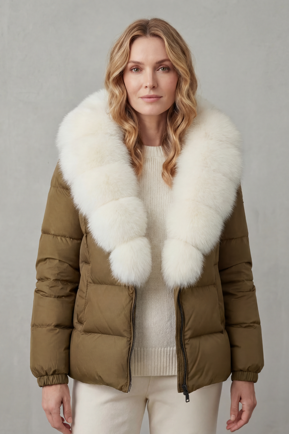 Ellie two tone everyday puffer jacket – image 18