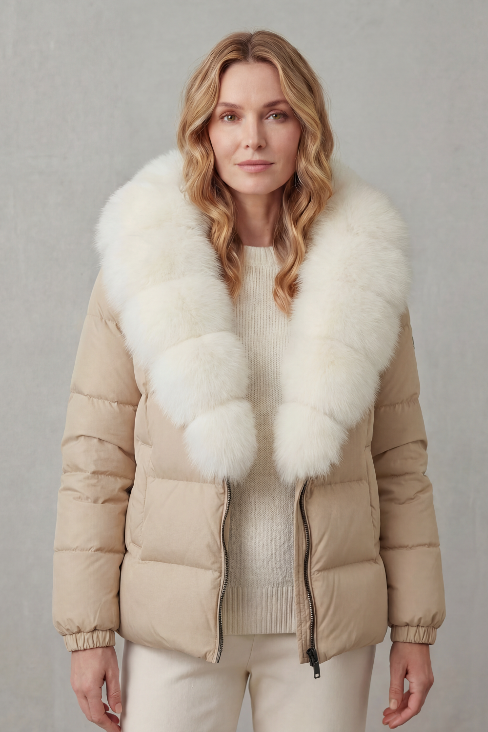 Ellie two tone everyday puffer jacket – image 22