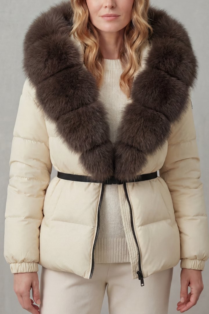 Ellie two tone everyday puffer jacket – image 23