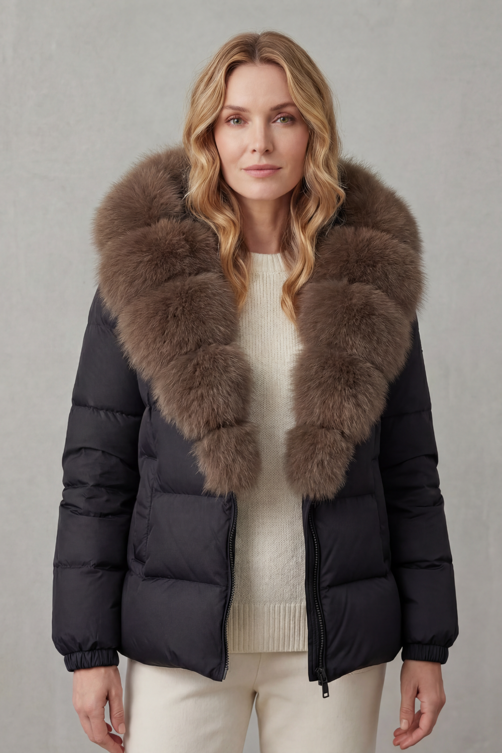 Ellie two tone everyday puffer jacket – image 6