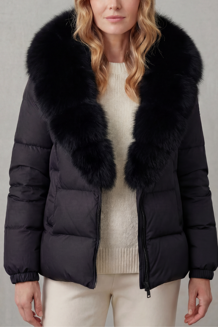 Ellie two tone everyday puffer jacket – image 7