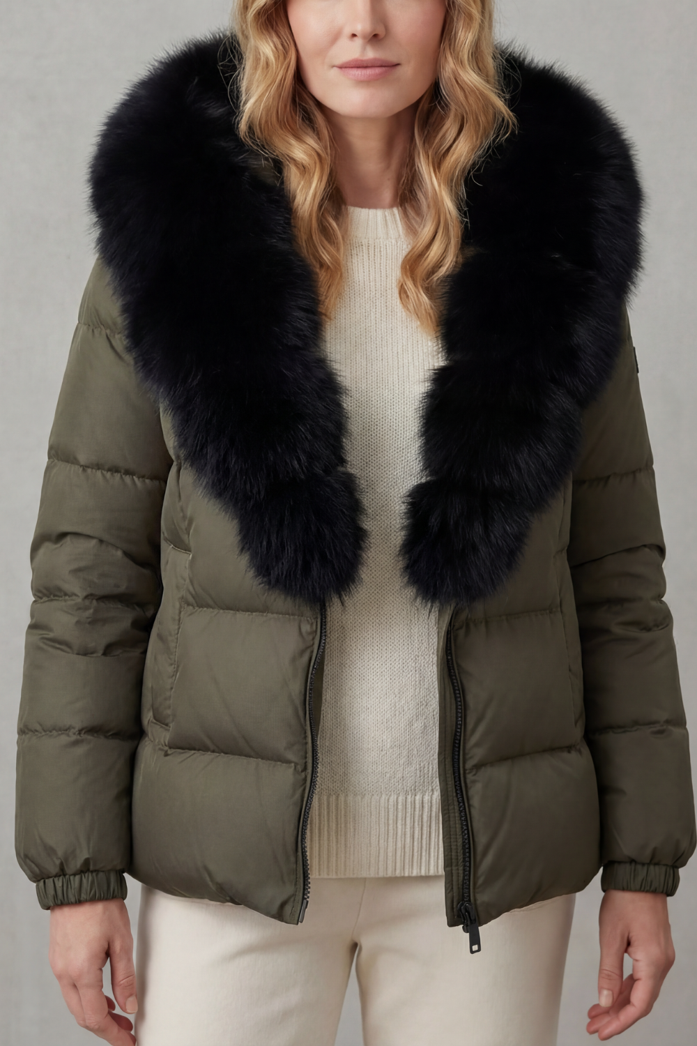 Ellie two tone everyday puffer jacket – image 11