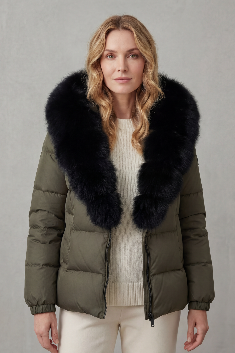 Ellie two tone everyday puffer jacket – image 12