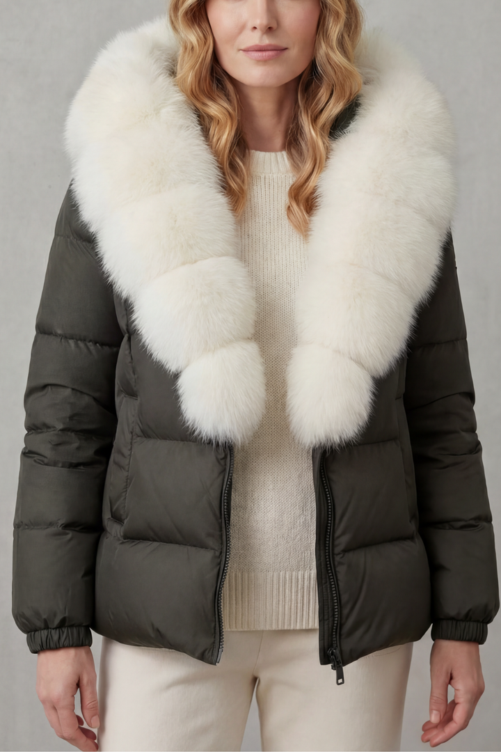 Ellie two tone everyday puffer jacket – image 13