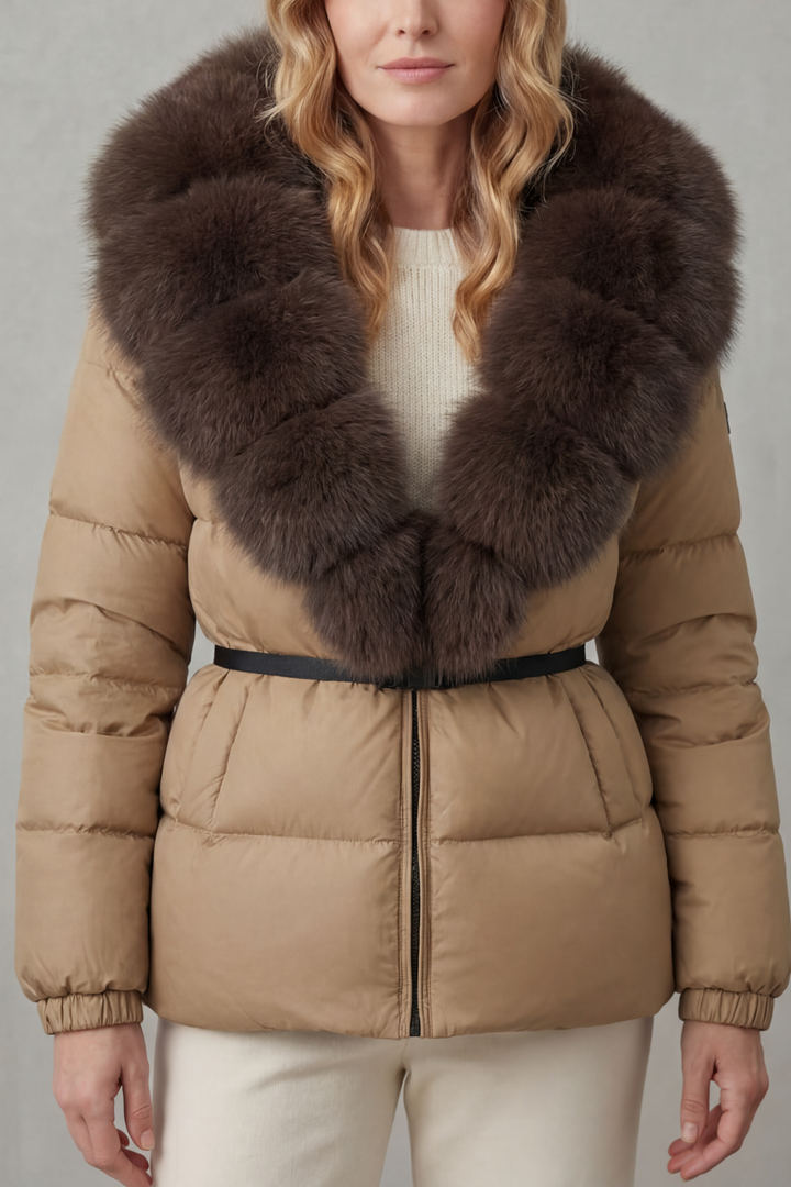 Ellie two tone everyday puffer jacket – image 15