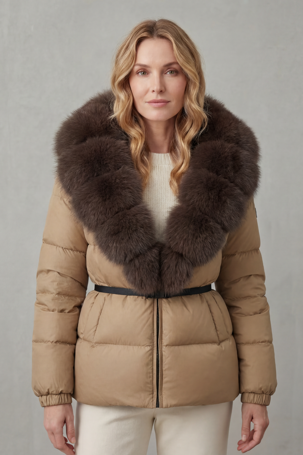 Ellie two tone everyday puffer jacket – image 16