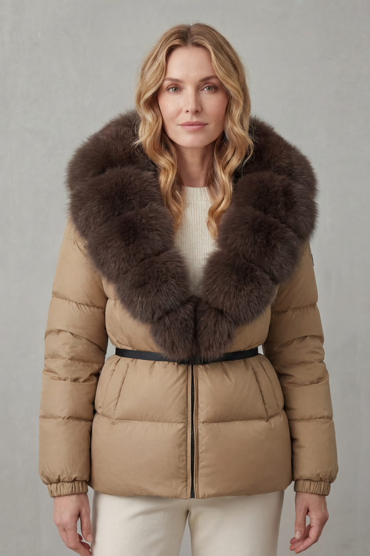 Ellie two tone everyday puffer jacket – image 16