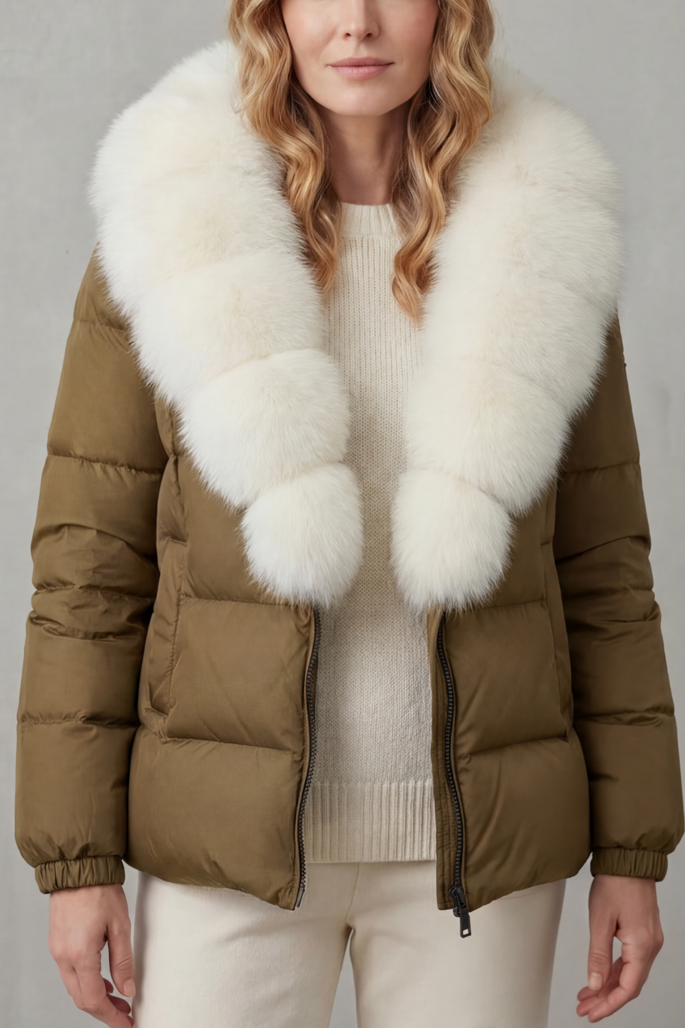 Ellie two tone everyday puffer jacket – image 17