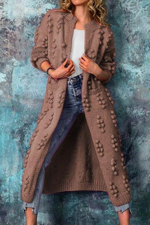 Cordelia longline knit trench cardigan – image 4