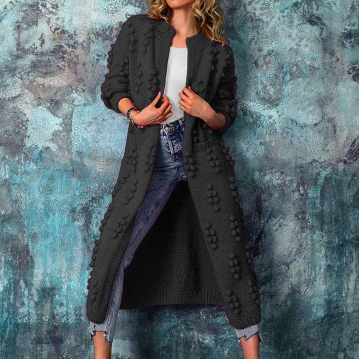 Cordelia longline knit trench cardigan – image 7