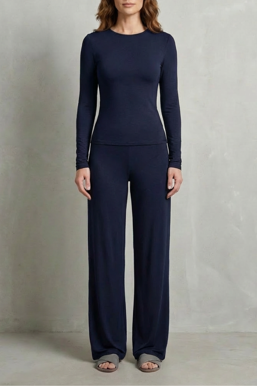 Gabriella fitted top and wide leg pants set – image 25