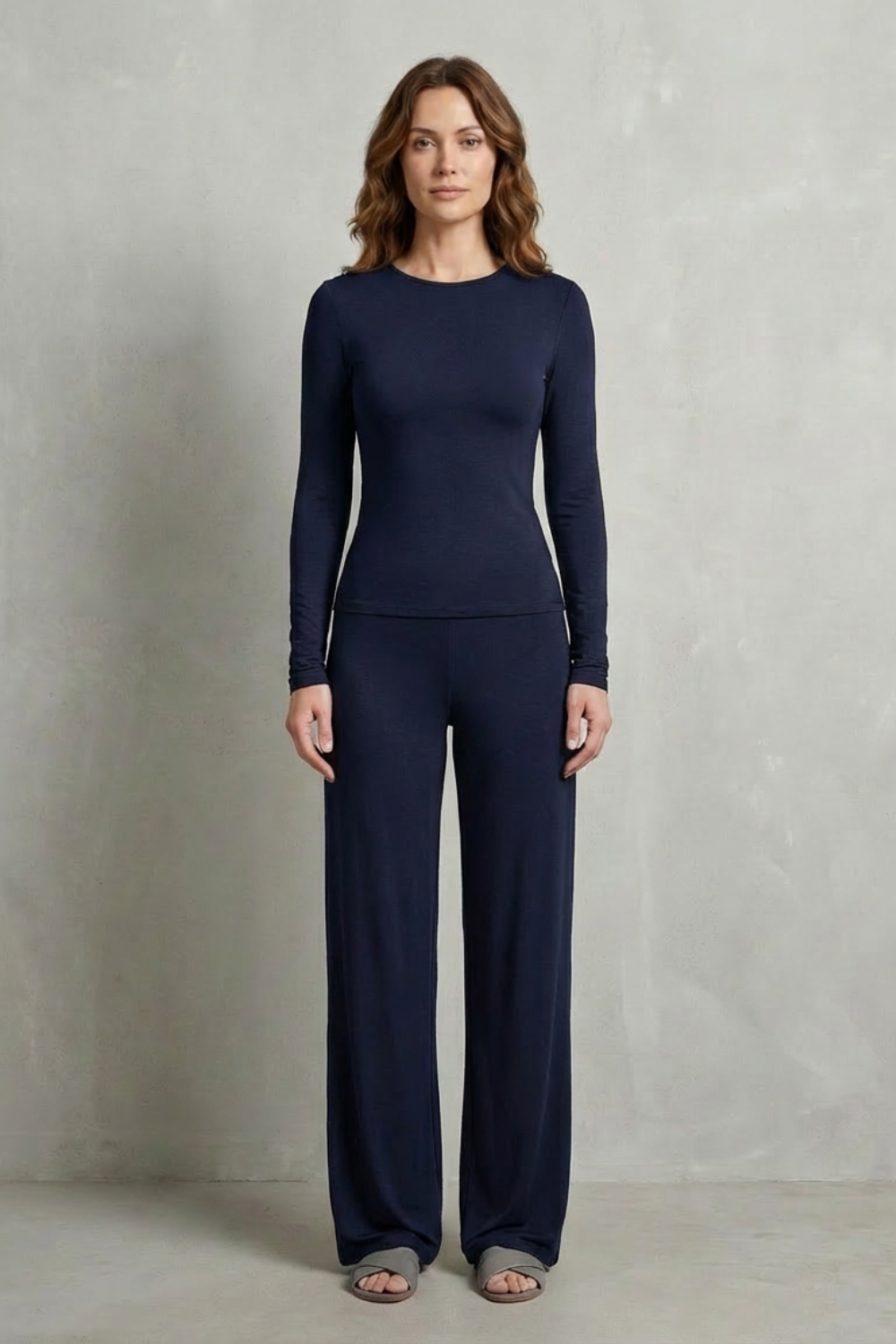 Gabriella fitted top and wide leg pants set – image 26