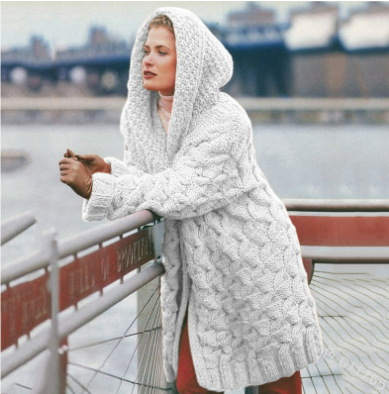 Georgina soft knit long cardigan – image 6