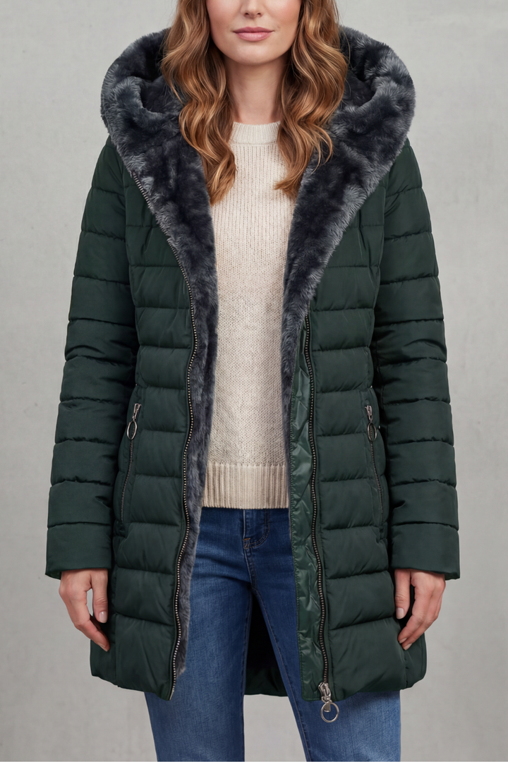 Emersyn faux fur lined winter parka coat – image 7