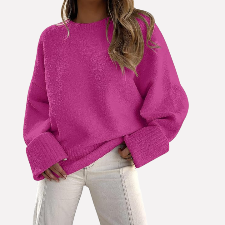 Quincy oversized chunky knit sweater – image 6