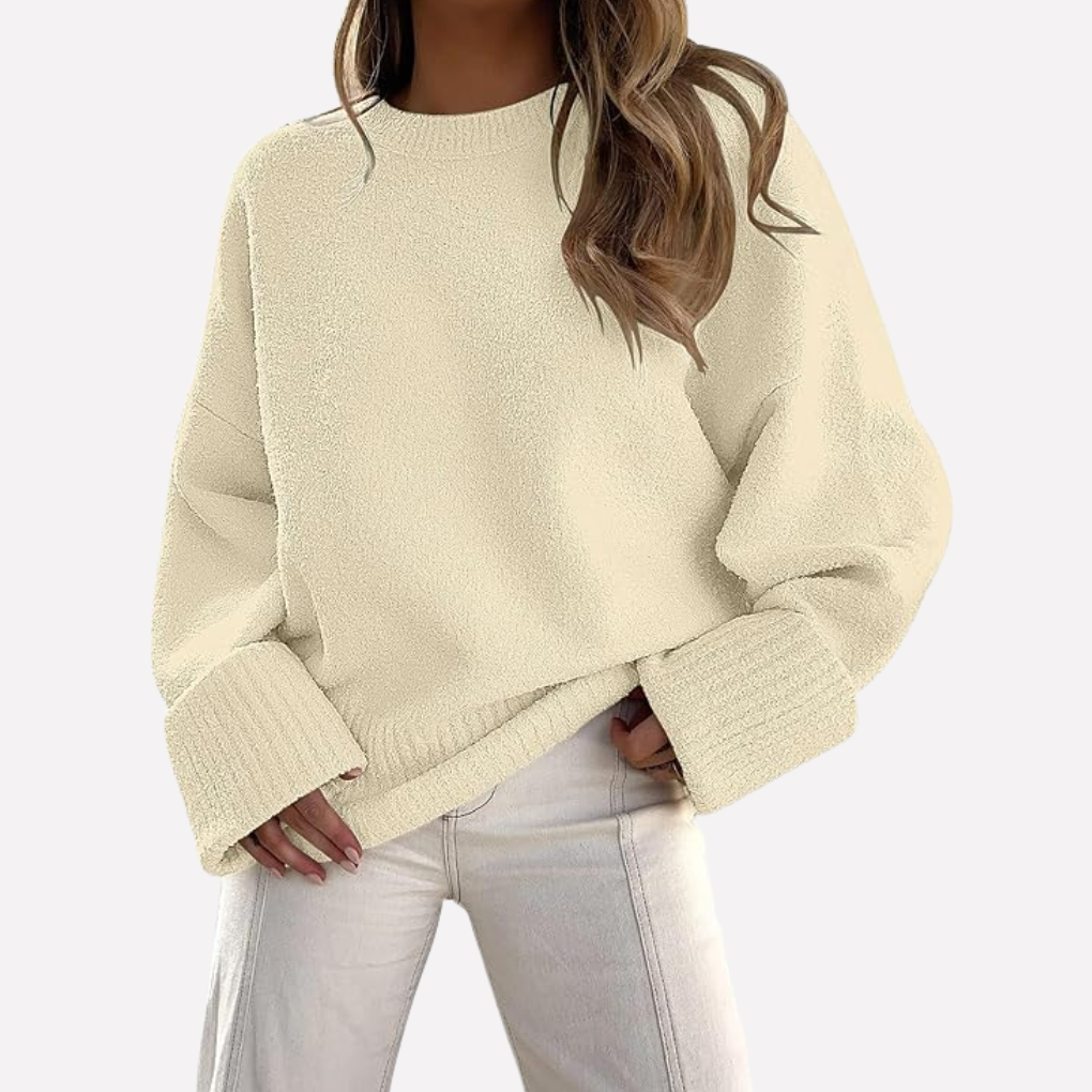 Quincy oversized chunky knit sweater – image 7