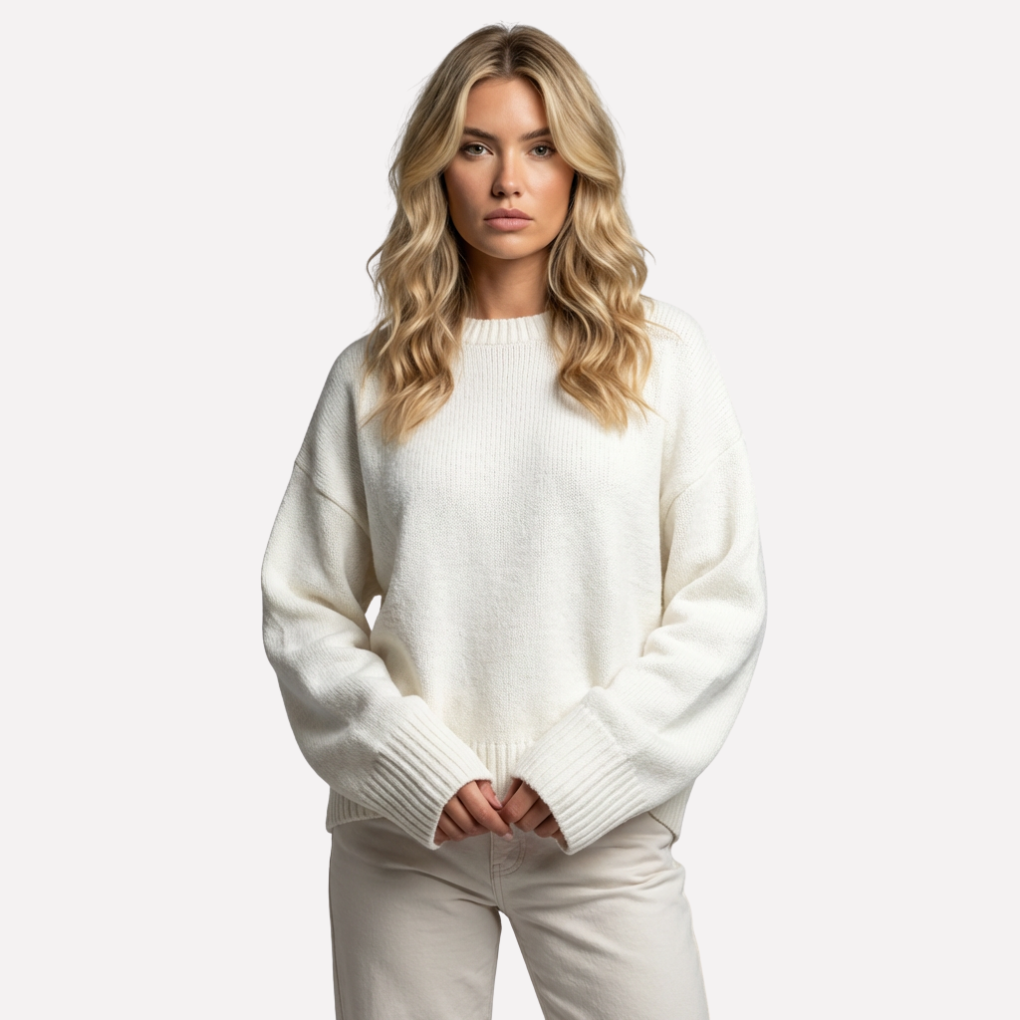 Quincy oversized chunky knit sweater