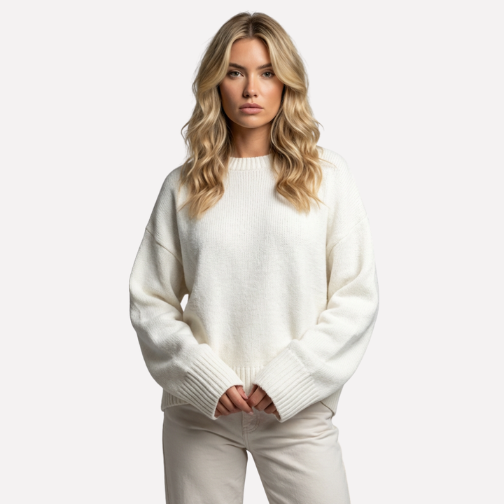Quincy oversized chunky knit sweater