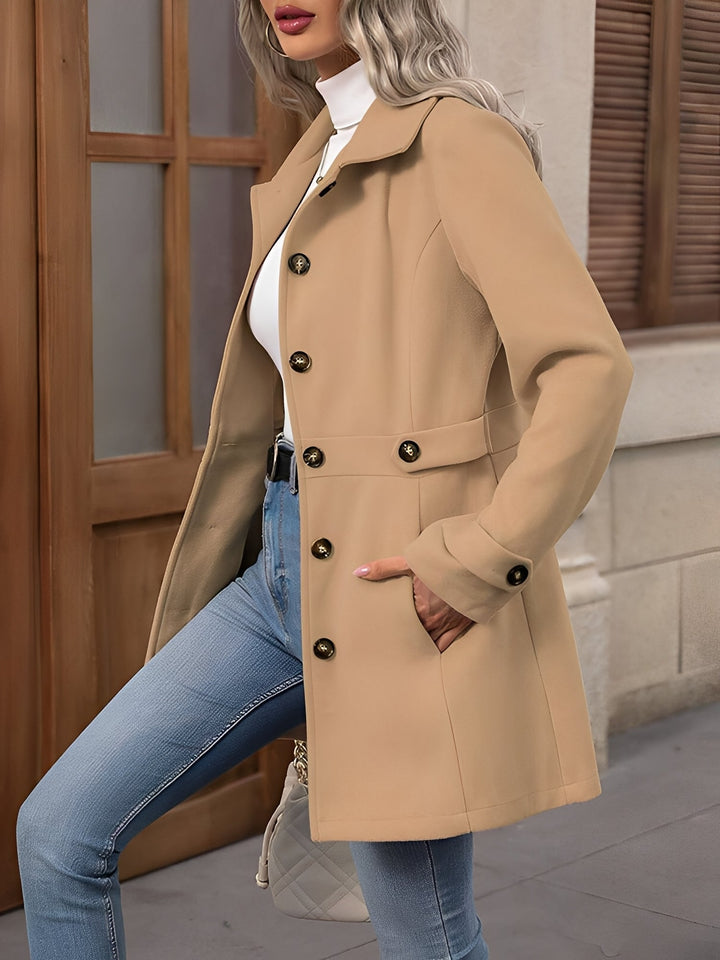 Lainey double breasted trench coat – image 2