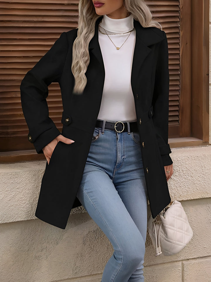 Lainey double breasted trench coat – image 7