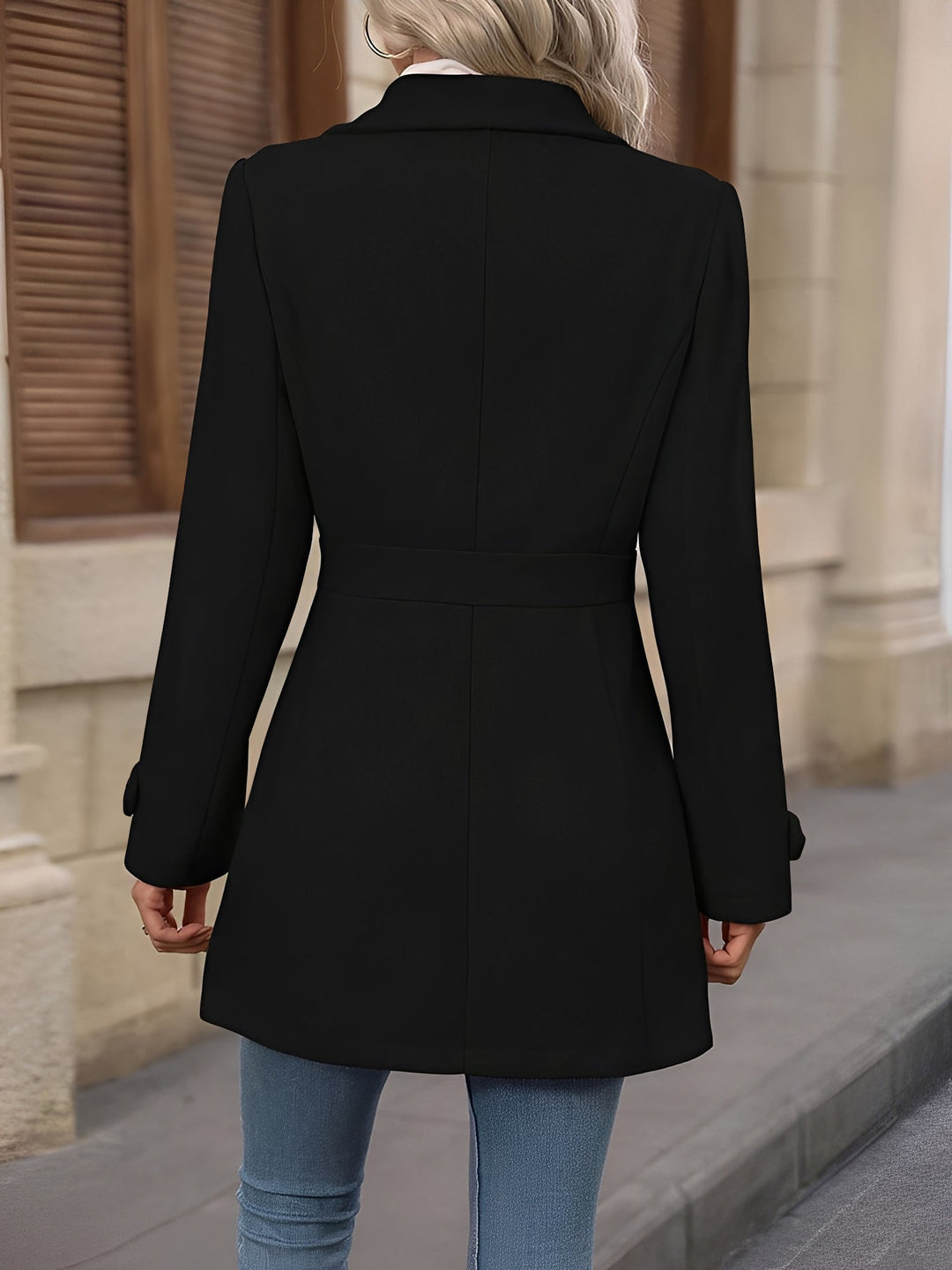 Lainey double breasted trench coat – image 9