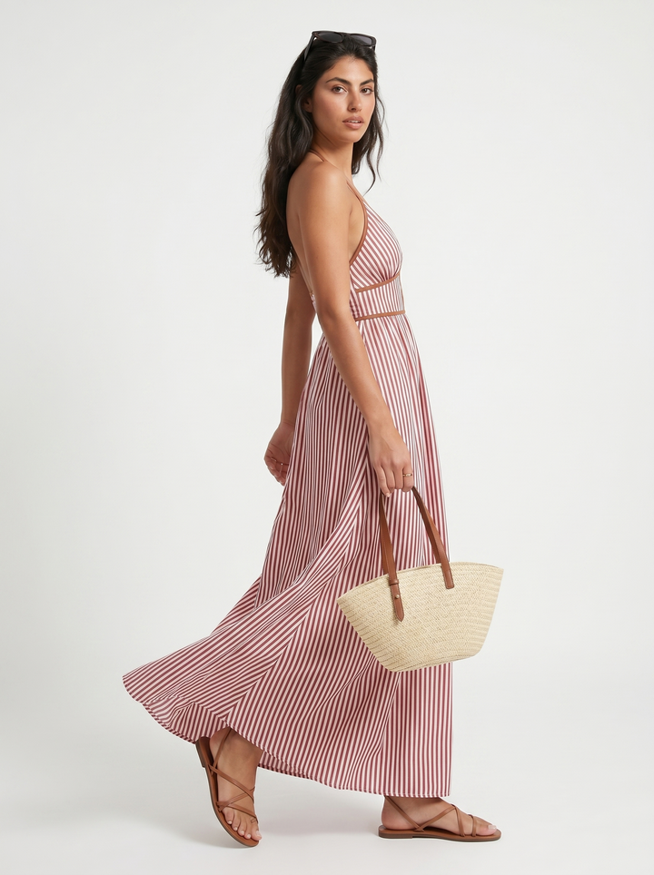 Ainsley halter maxi dress – image 9