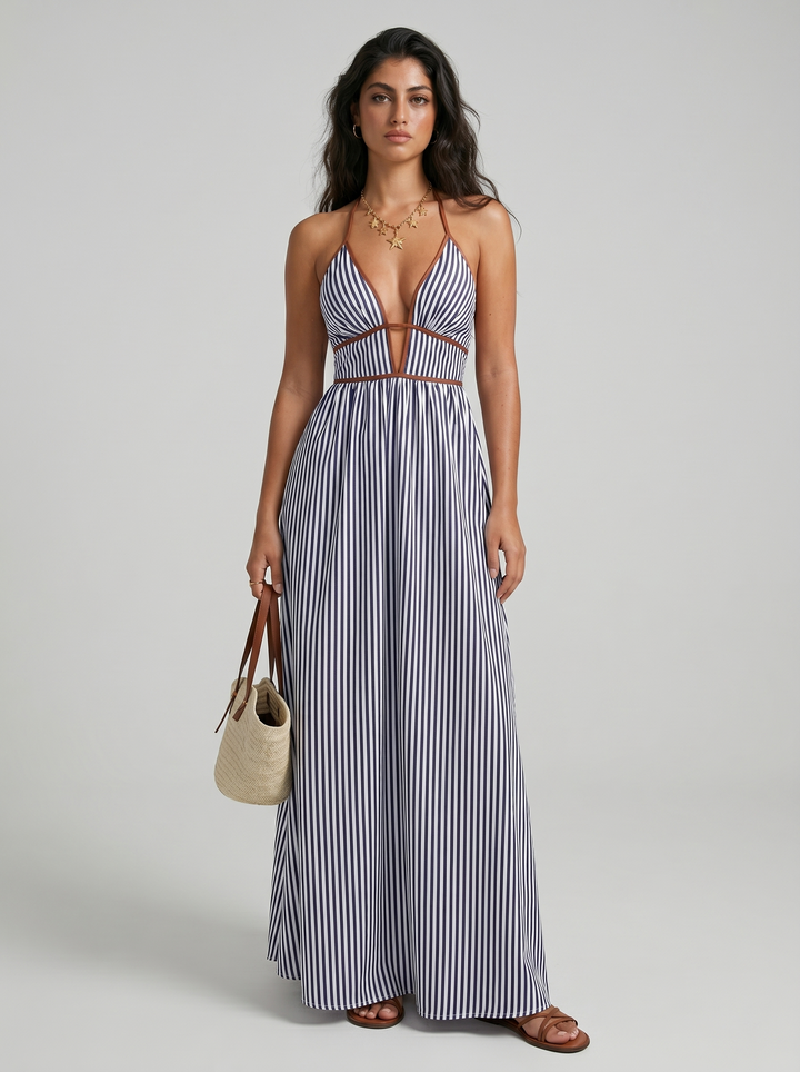 Ainsley halter maxi dress – image 17