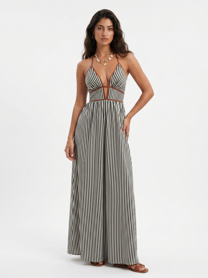 Ainsley halter maxi dress – image 22