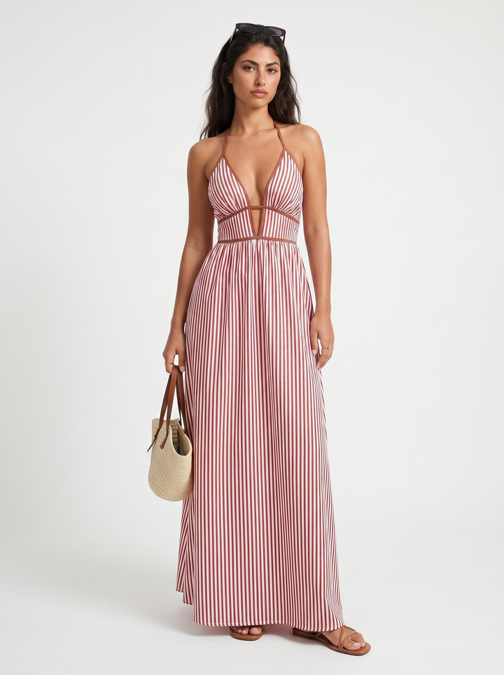 Ainsley halter maxi dress – image 8