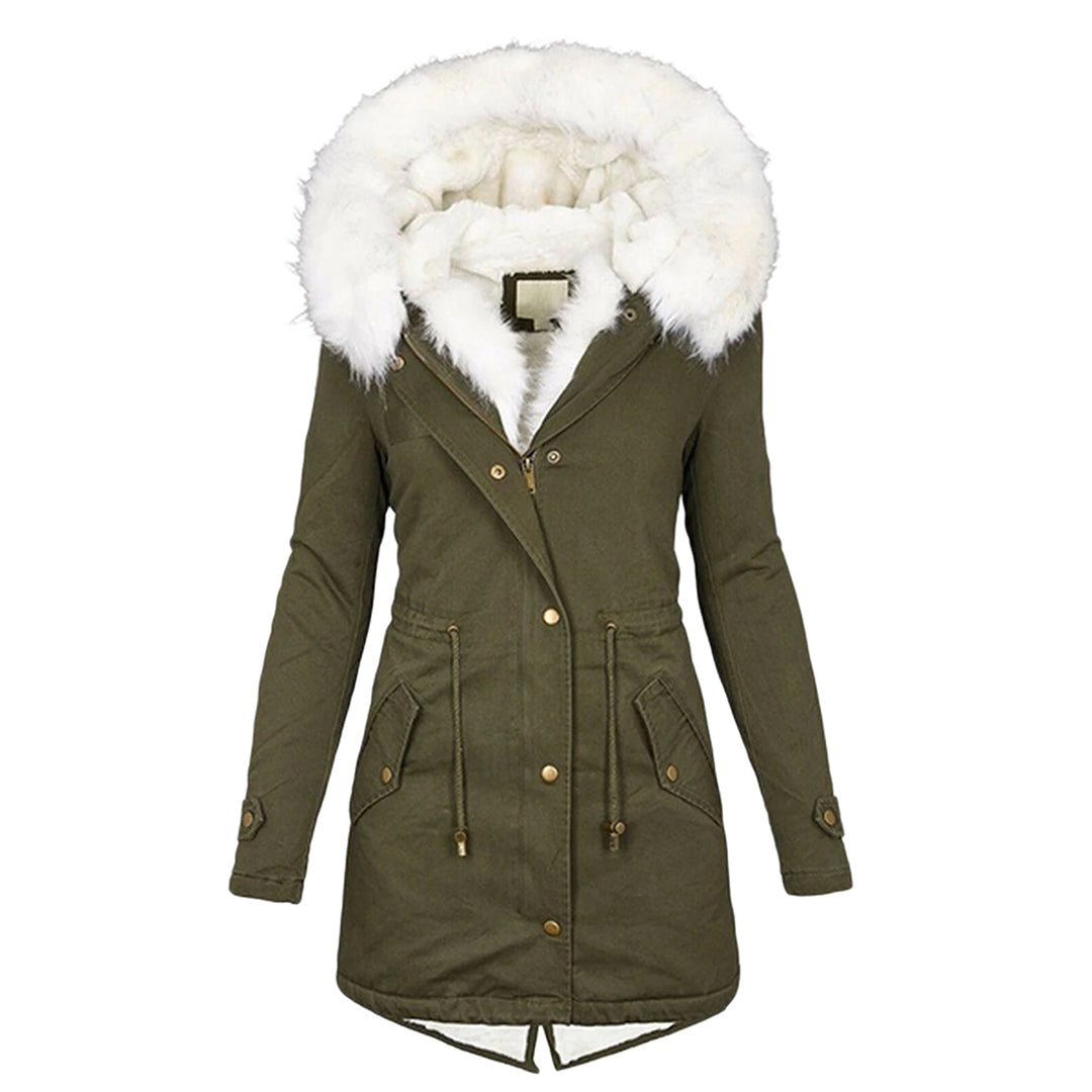Sylvie fleece lined hooded winter jacket – image 6