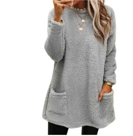 Mariella relaxed long sweater – image 3