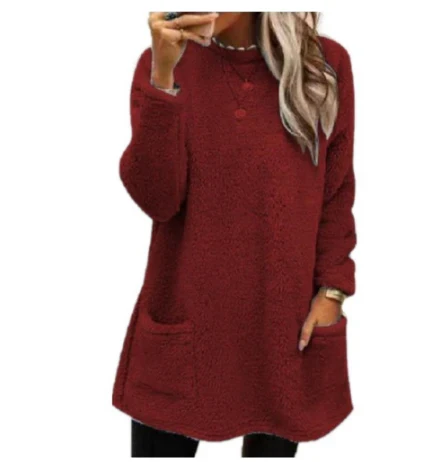 Mariella relaxed long sweater – image 8