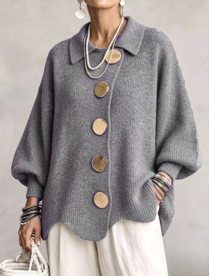 Genevieve oversized button front cardigan – image 8