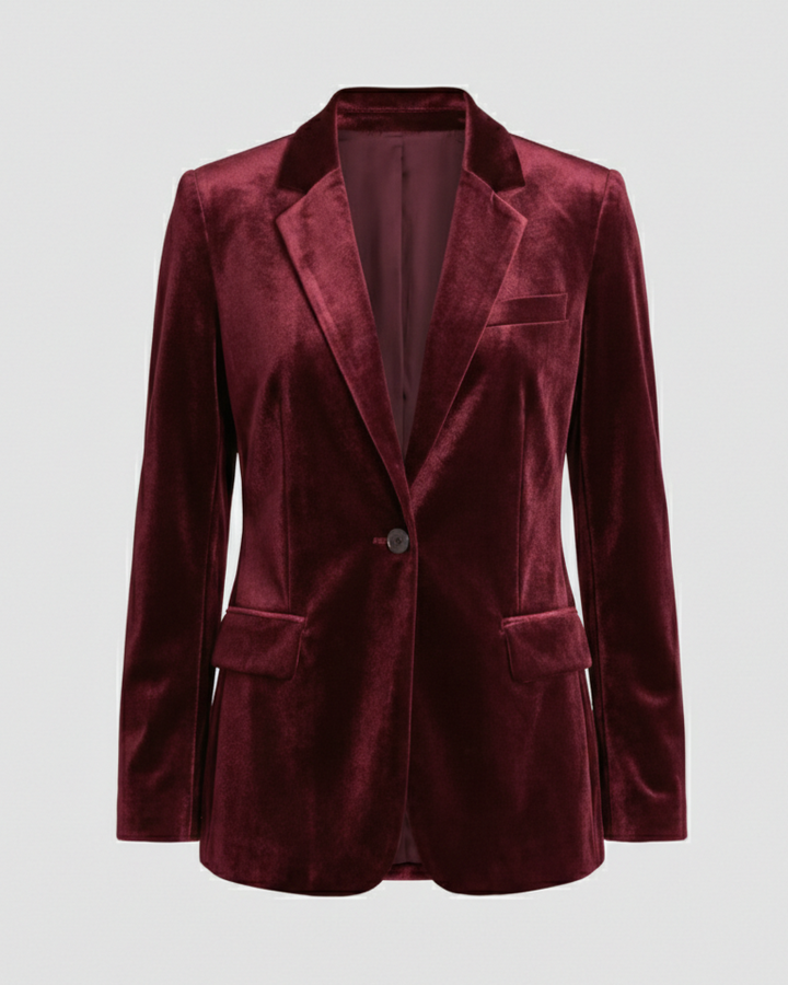 Dalia velvet blazer jacket – image 6