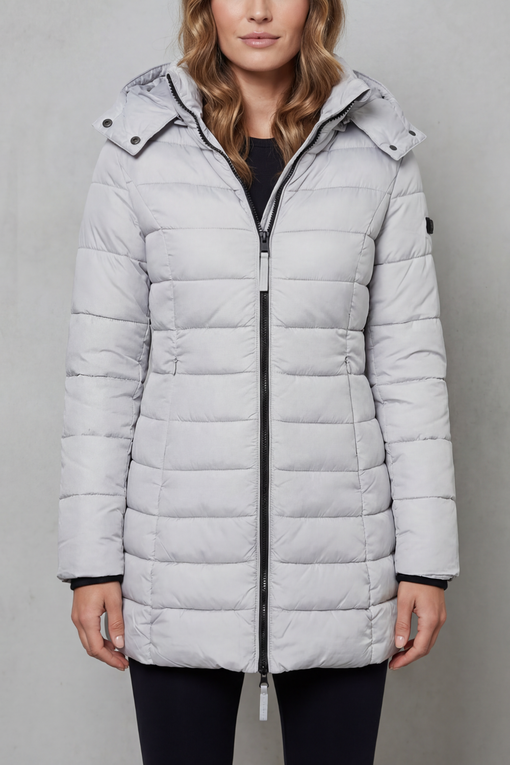 Gemma quilted puffer coat