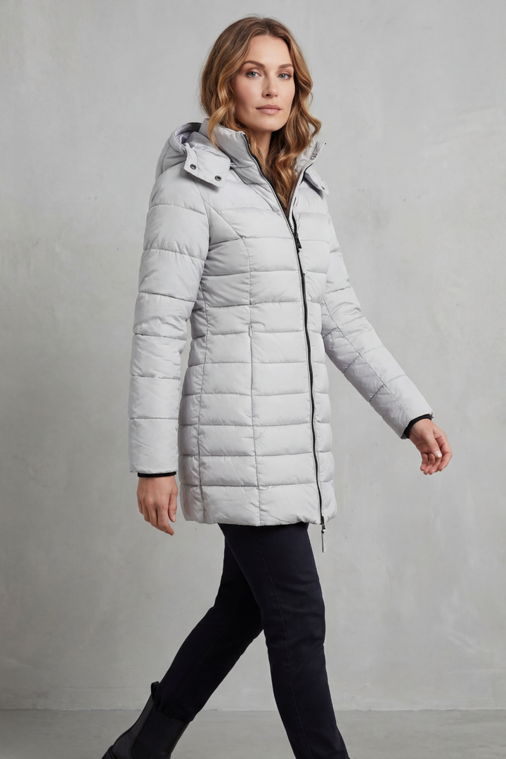 Gemma quilted puffer coat – image 3