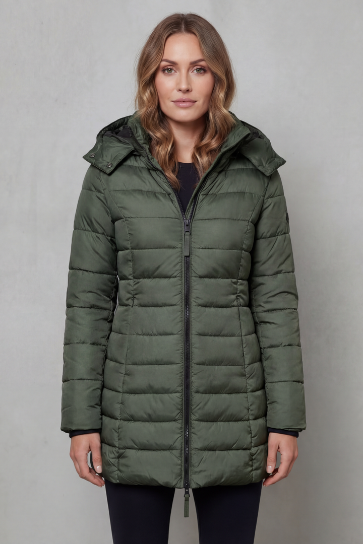 Gemma quilted puffer coat – image 8
