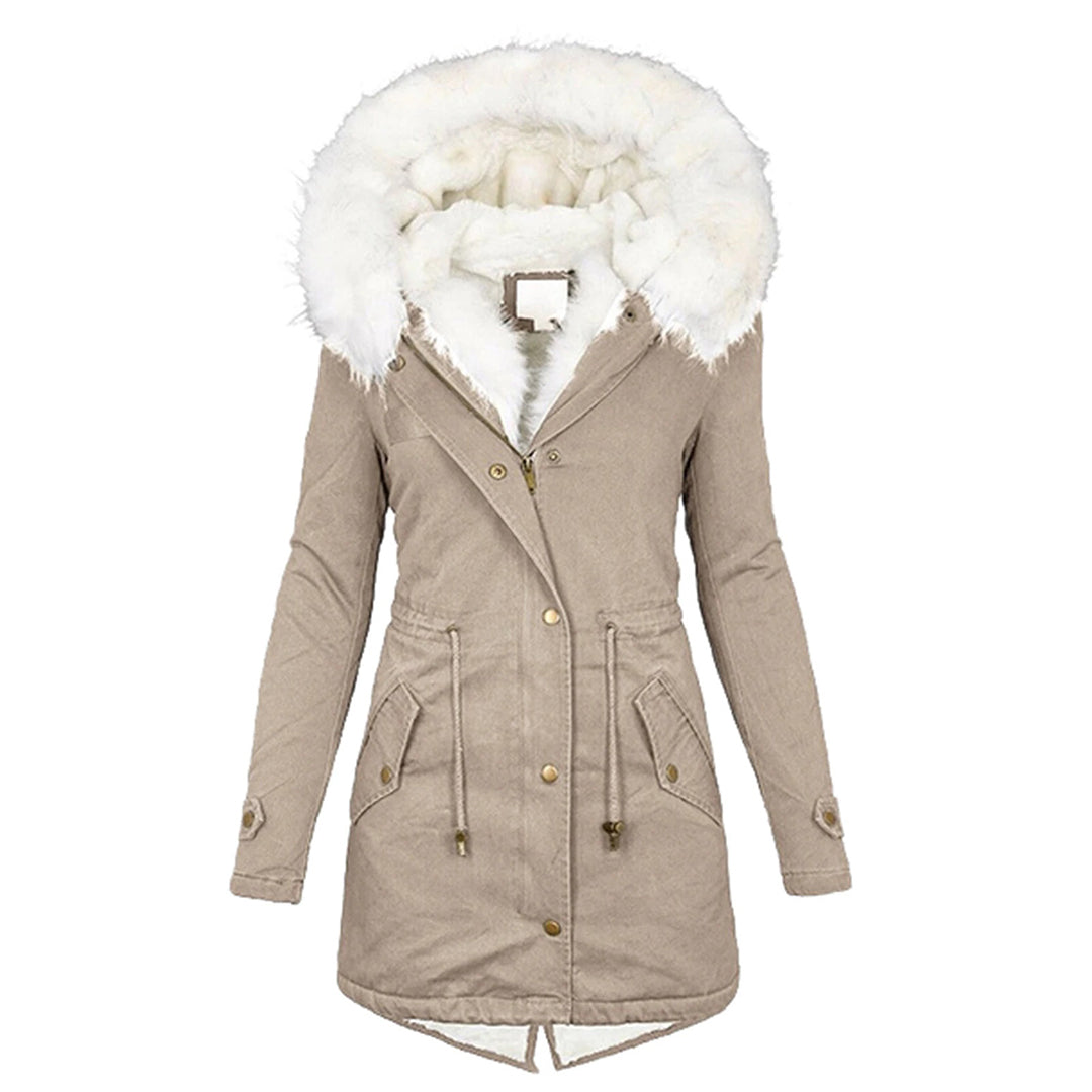 Sylvie fleece lined hooded winter jacket – image 3