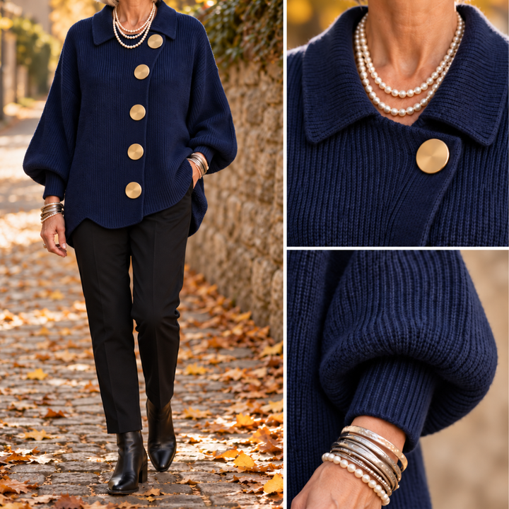 Juniper oversized wide collar cardigan – image 13