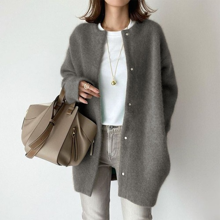 Susanna long sleeve button knit cardigan – image 3